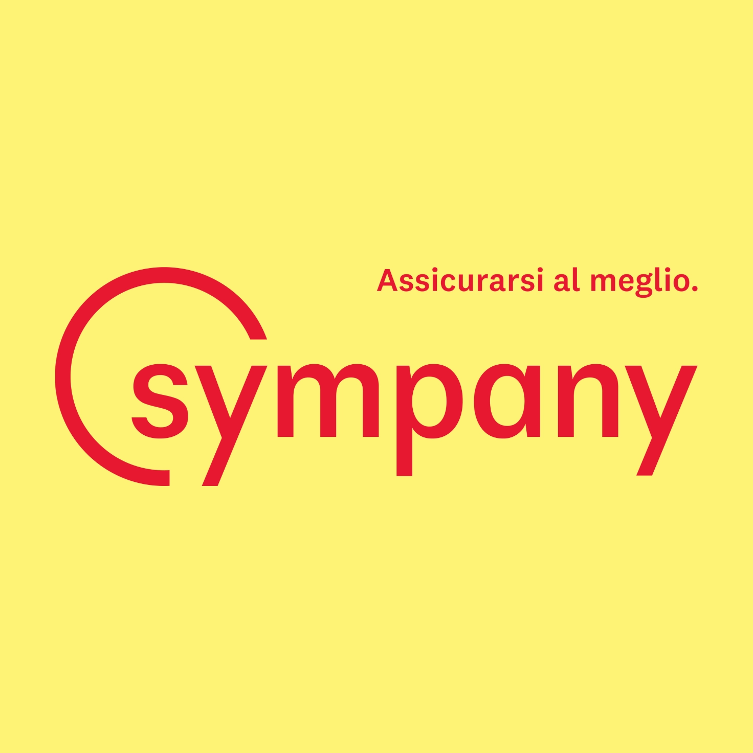 Logo dell'assicuratore Sympany con il claim "Assicurarsi al meglio"