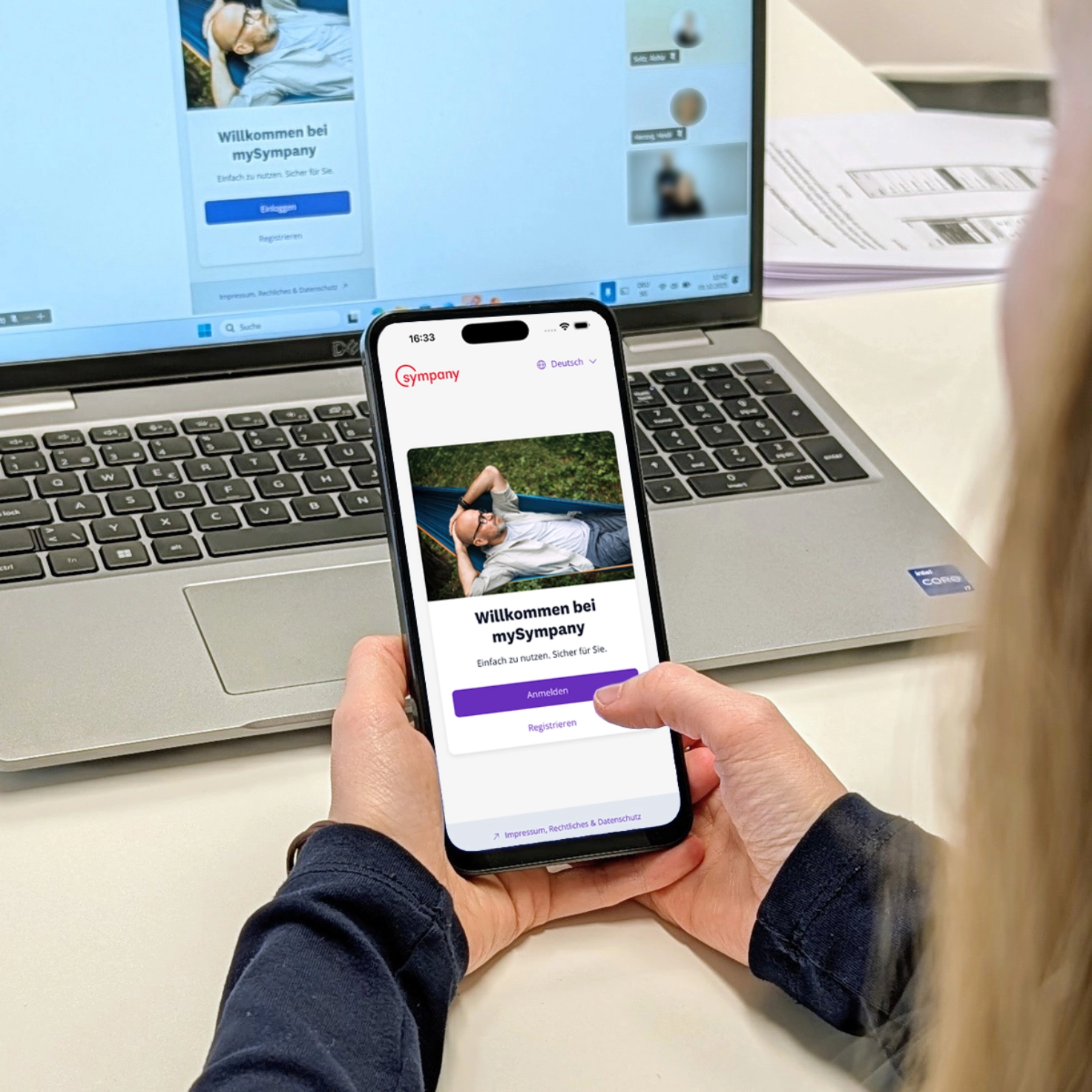 Kundenrat testet Prototypen der neuen mySympany App