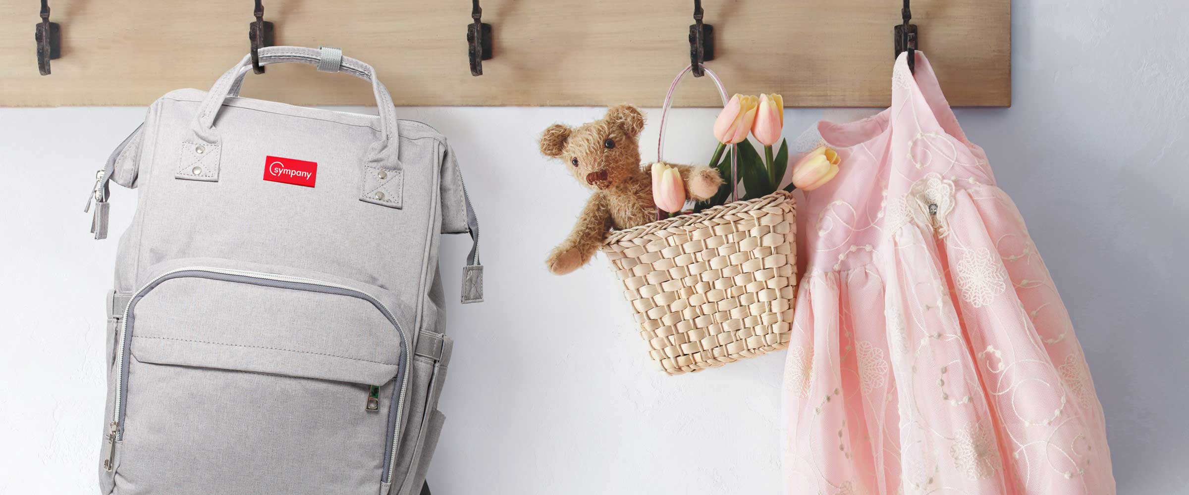 Wickelrucksack als Gratis-Geschenk der Krankenkasse Sympany