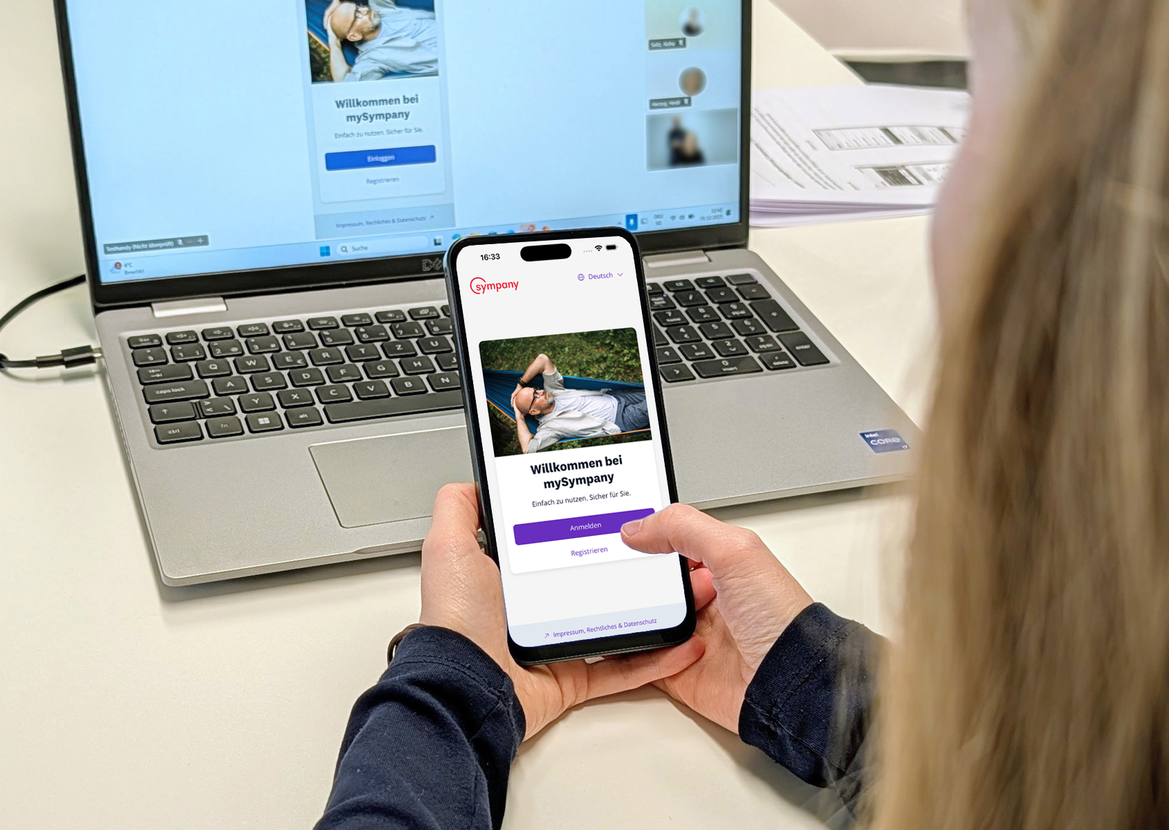 Kundenrat testet Prototypen der neuen mySympany App