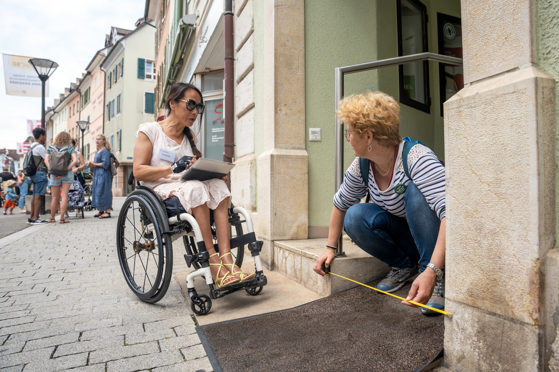 Sitios pubblica informazioni sull’accessibilità dei luoghi in Svizzera.
