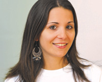 Porträt von Sandra Burri