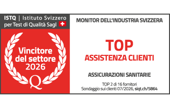 Sigillo di ISTQ, top assistenza clienti nel settore delle assicurazioni sanitarie